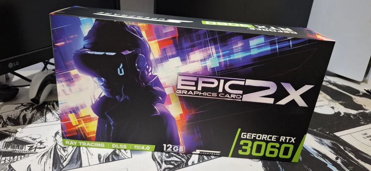 Placa de video GeForce RTX 3060 12gb - Foto 3