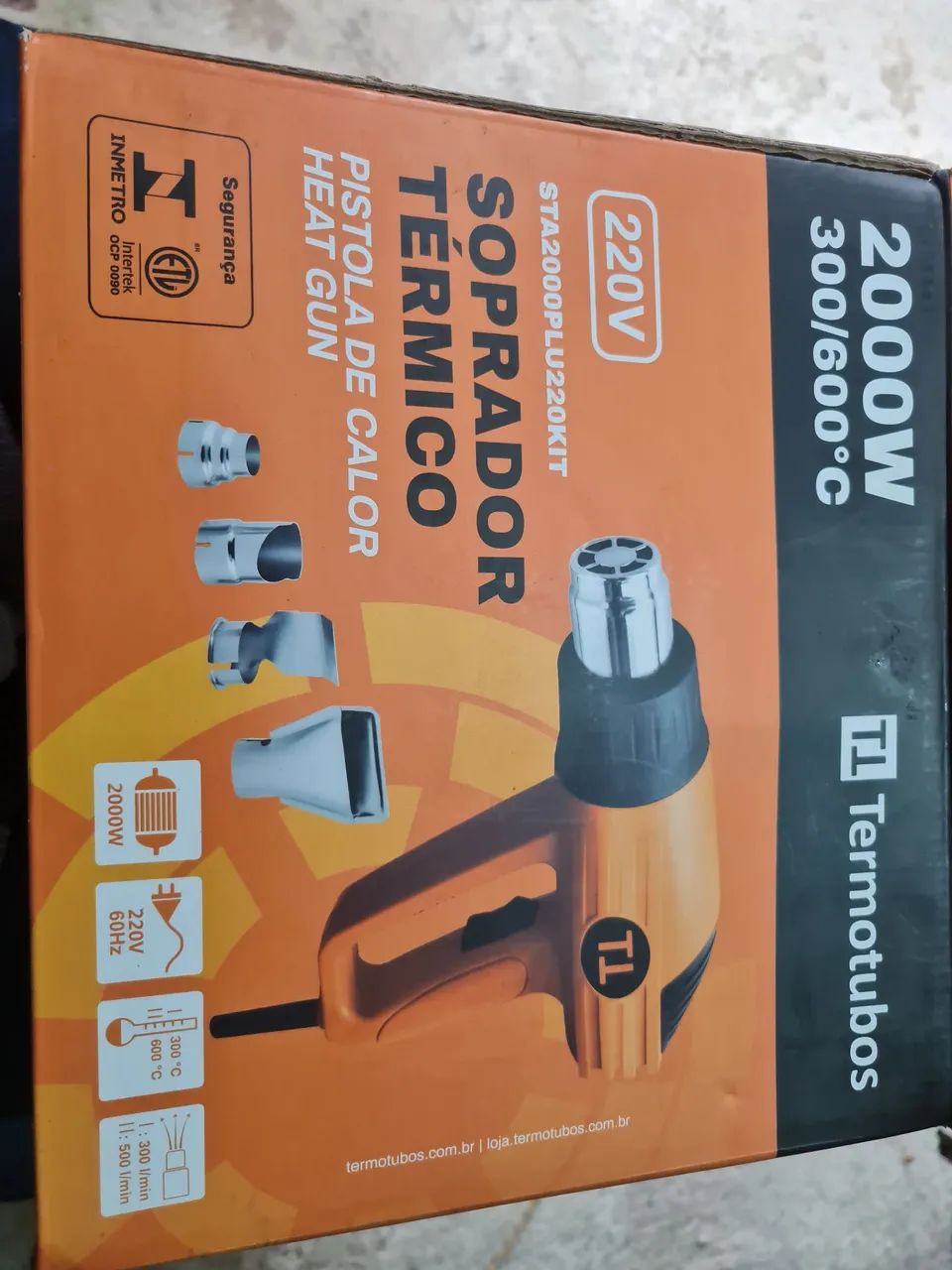 Soprador Térmico 2000W 220v - Foto 3