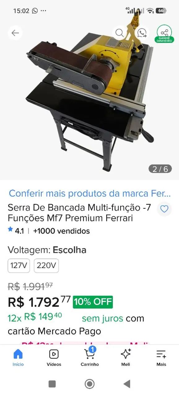 bancada de serra - Foto 4