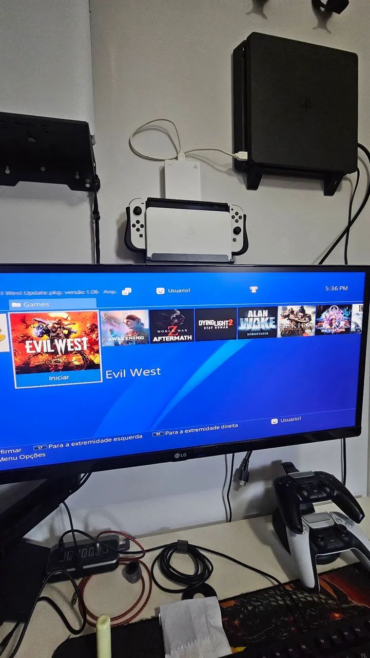 Ps4 Desbloqueado 1T  - Foto 4