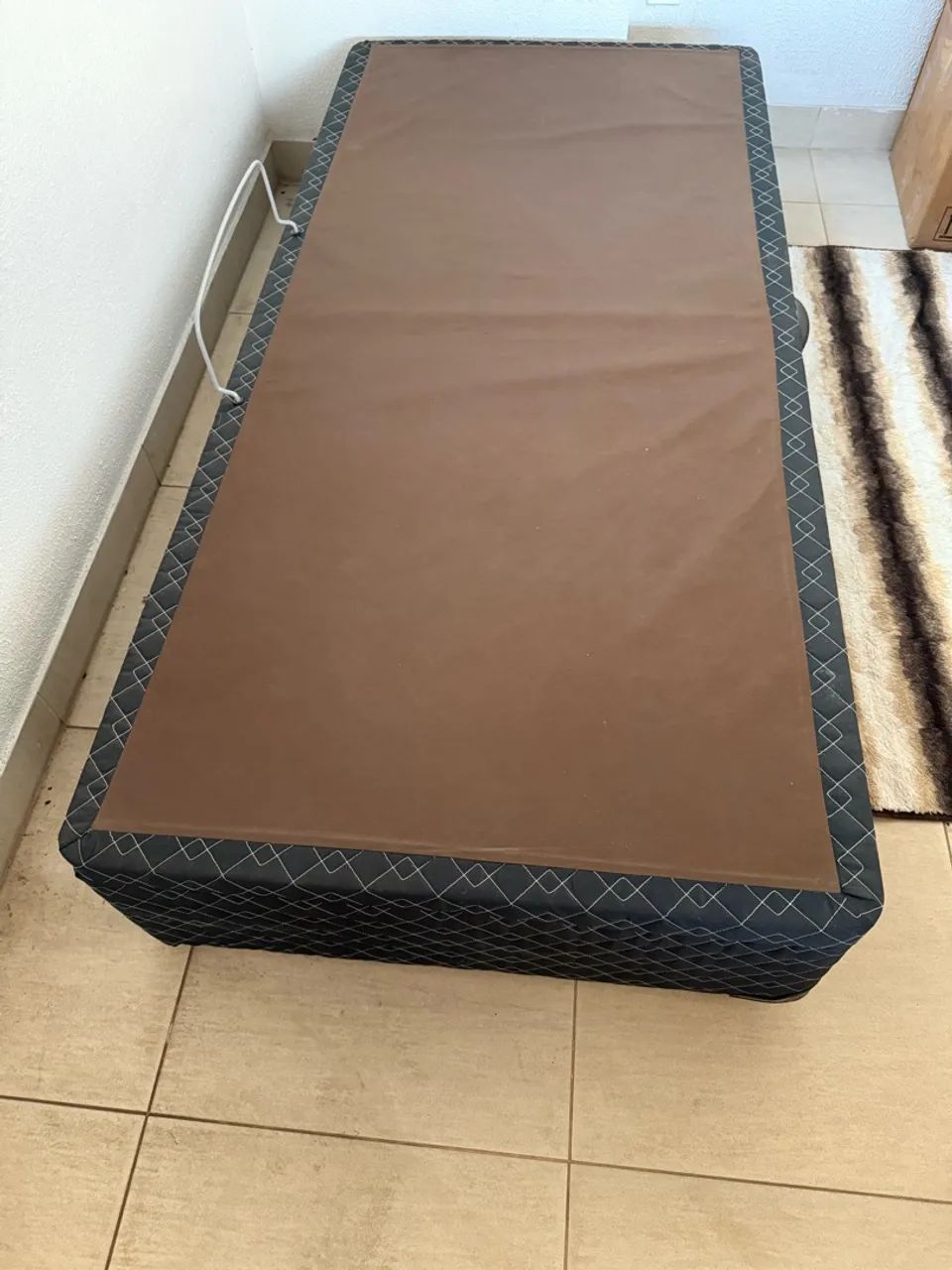 Cama box bau solteiro - Foto 4