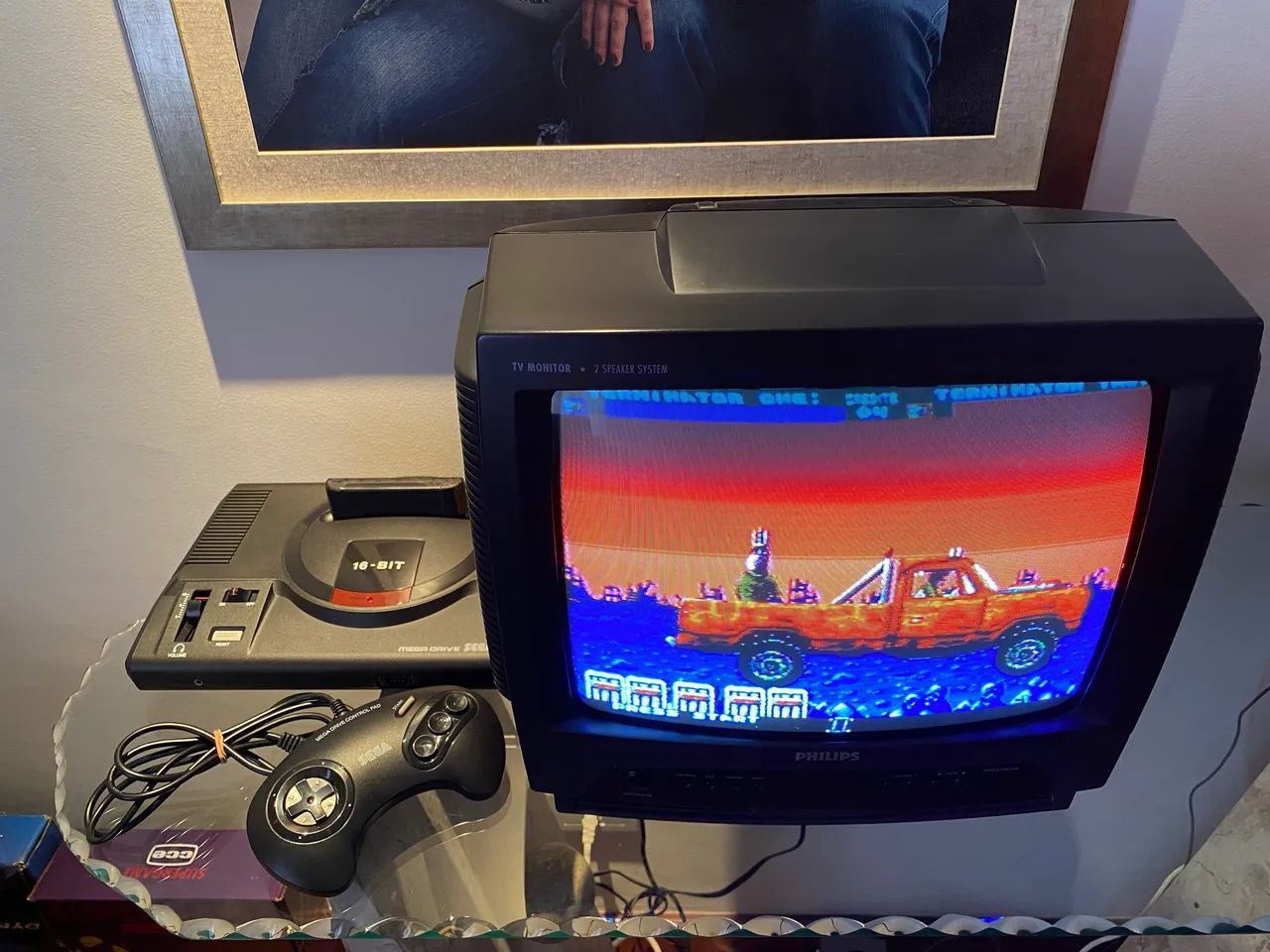 Console mega drive Tec toy ( novíssimo ) - Foto 3