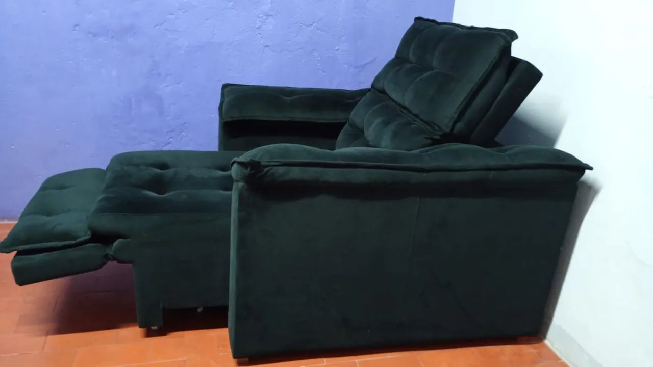 Poltrona Reclinavel e retrátil  - Foto 2