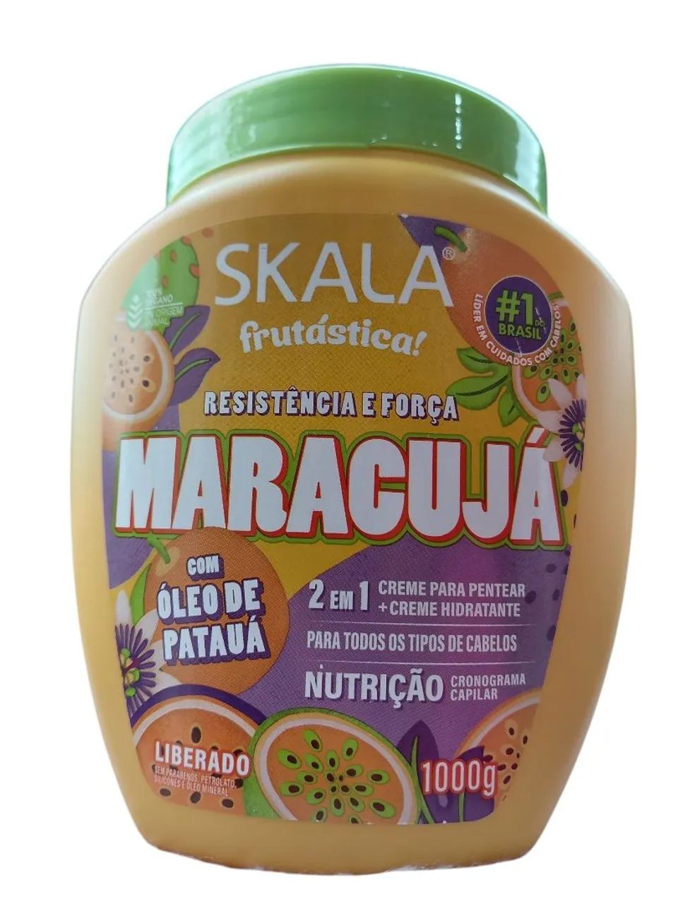 Creme Skala Frutástica Maracujá 2em1 1kg 