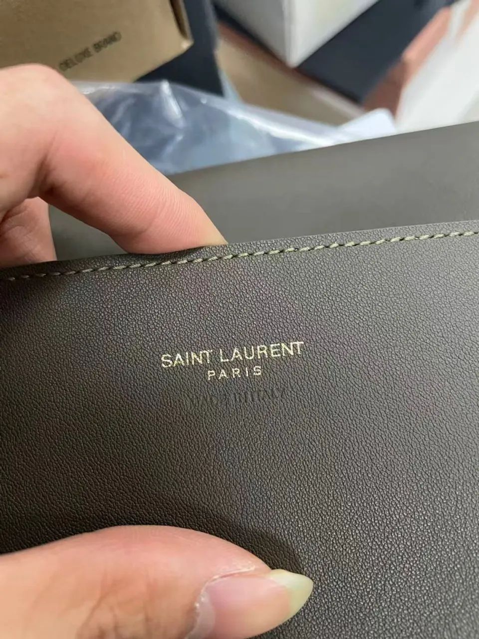 Bolsa de luxo YSL