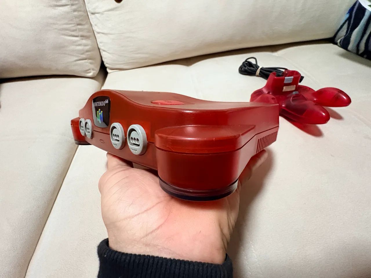 Nintendo 64 cereja  - Foto 5