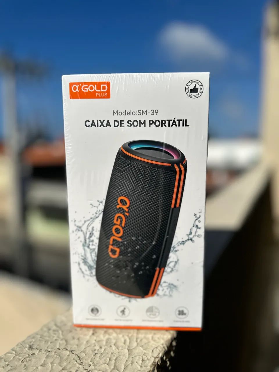 CAIXA DE SOM AGOLD 30w 