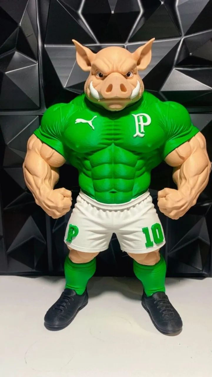 Mascote do Palmeiras Impressão 3d 