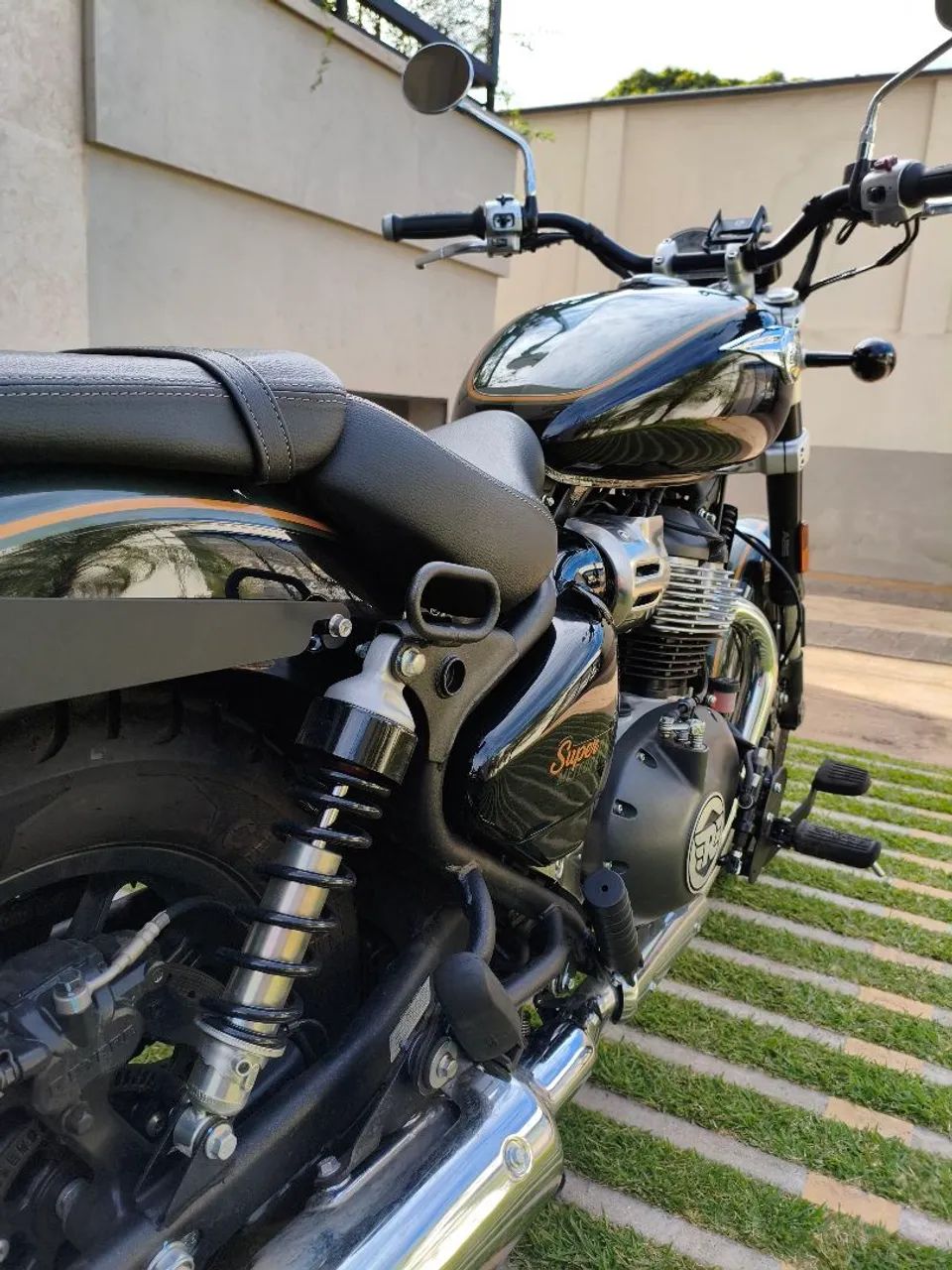 Super meteor 650 interstelar Green  - Foto 4