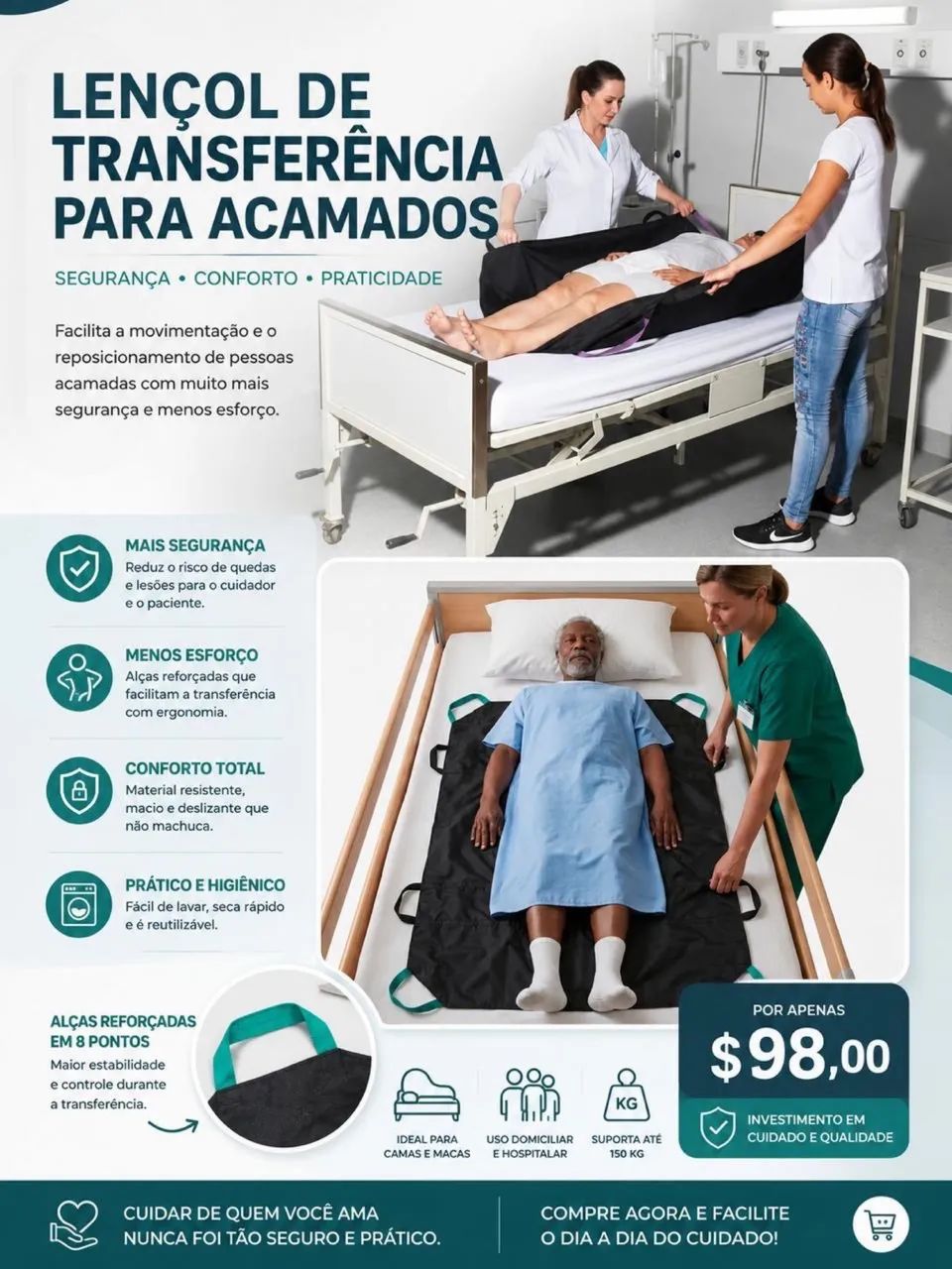 Lençol de transferência 