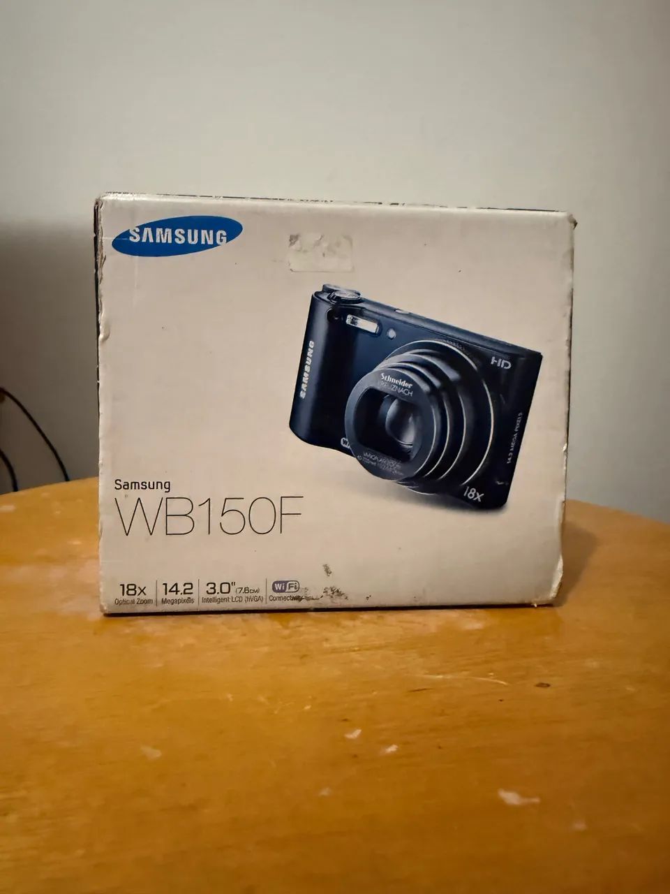 Câmera digital Samsung WB150F nova