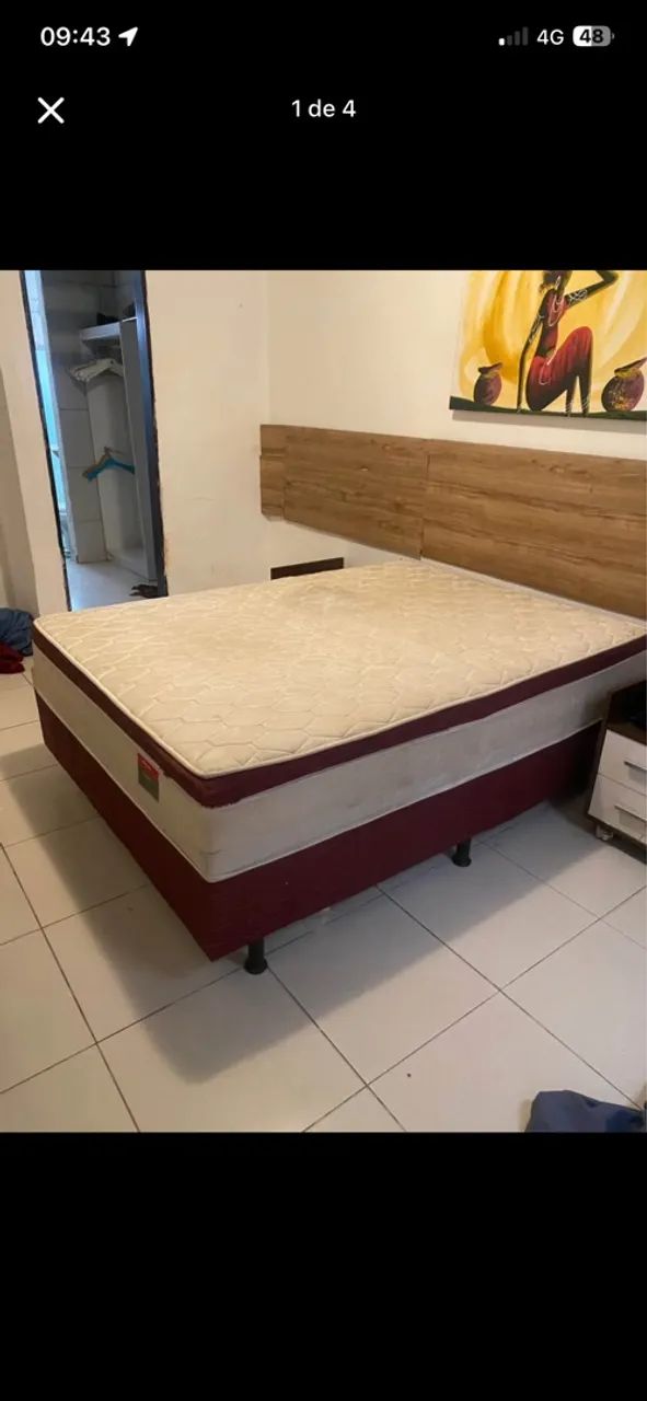 Cama de molas ensacadas