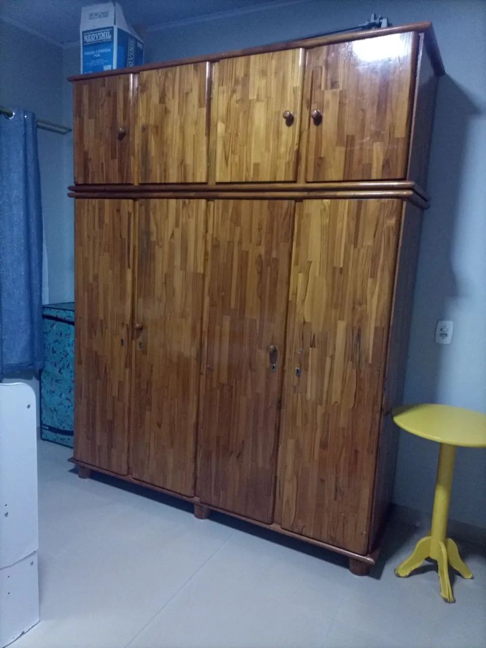 Guarda-roupa maciço de teca - Foto 2