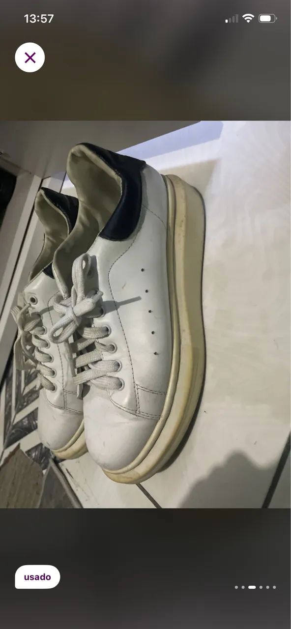 Tênis Alexander mcqueen original número 42 - Calçados - Jardim