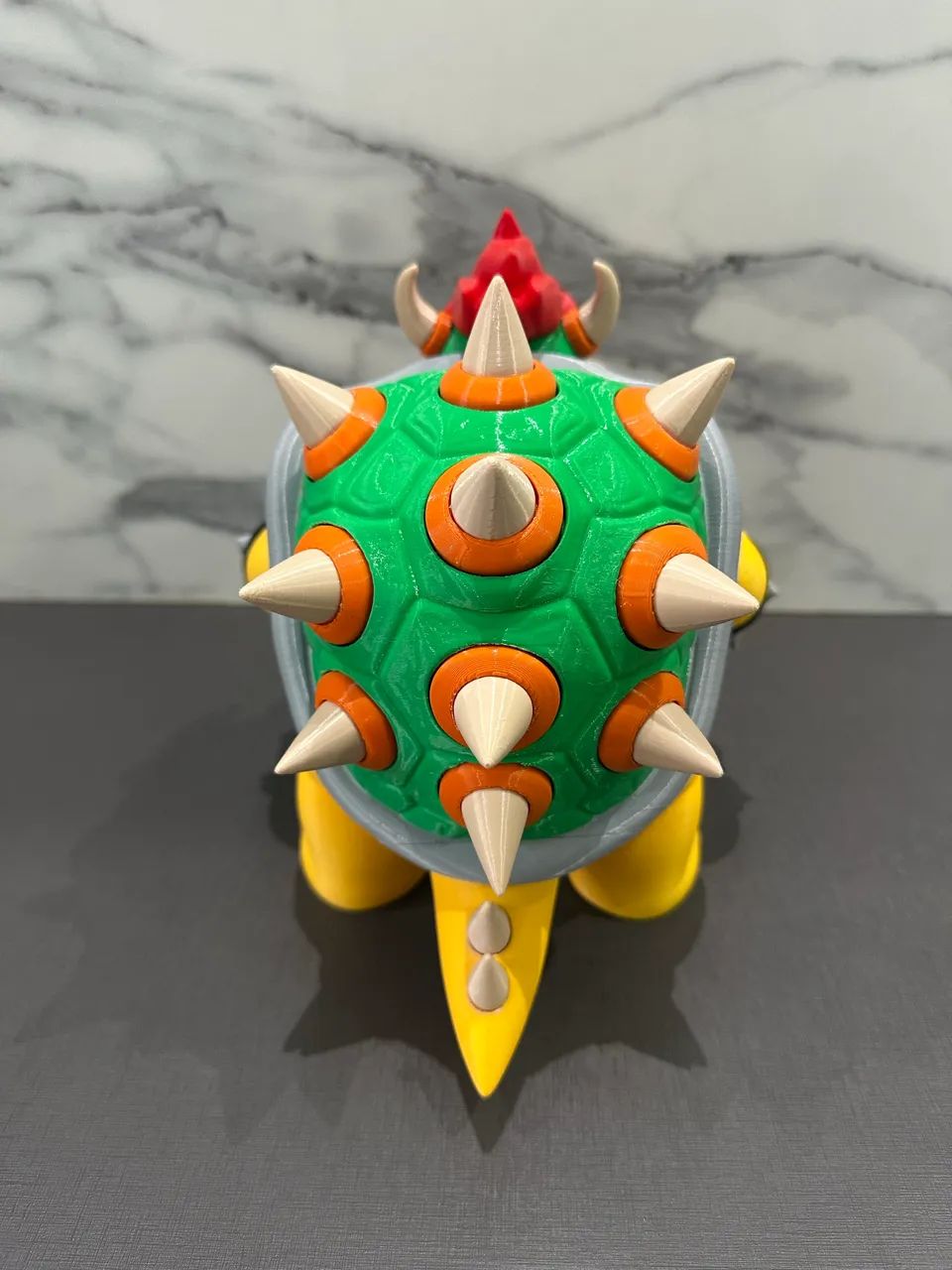 Bowser decorativo impresso em 3D - Foto 3