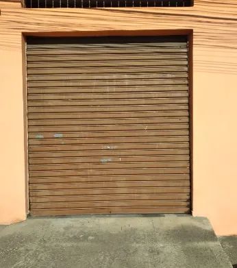 Porta de aço de correr
