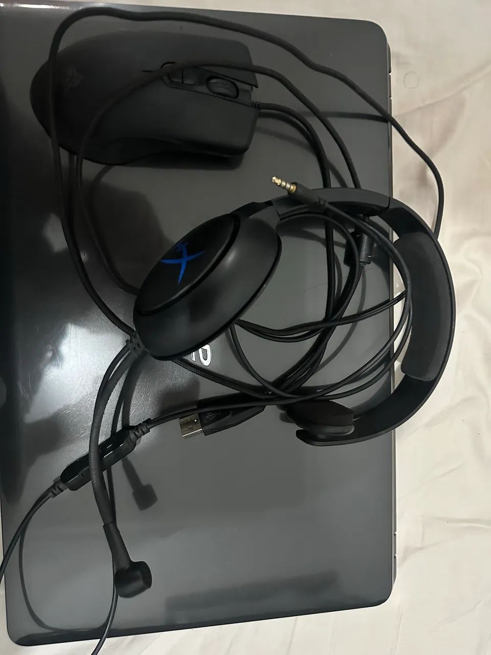 Notebook acer, Fone HyperX e mouse - Foto 5