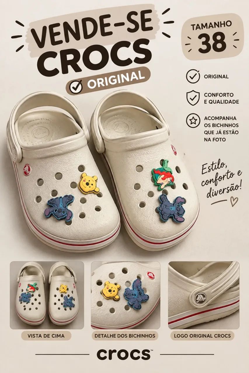 Crocs feminina 