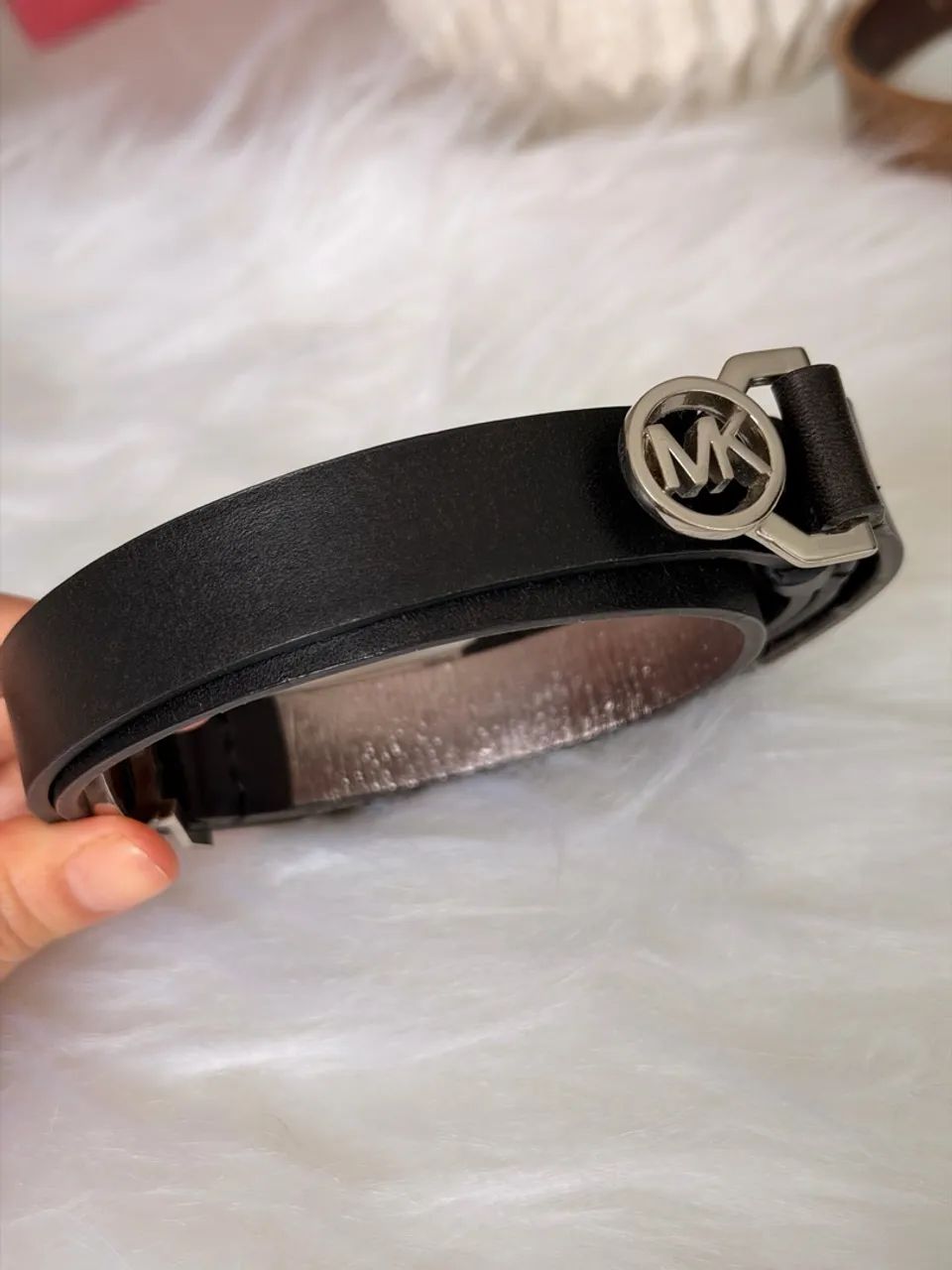 Cinto Michael Kors preto 