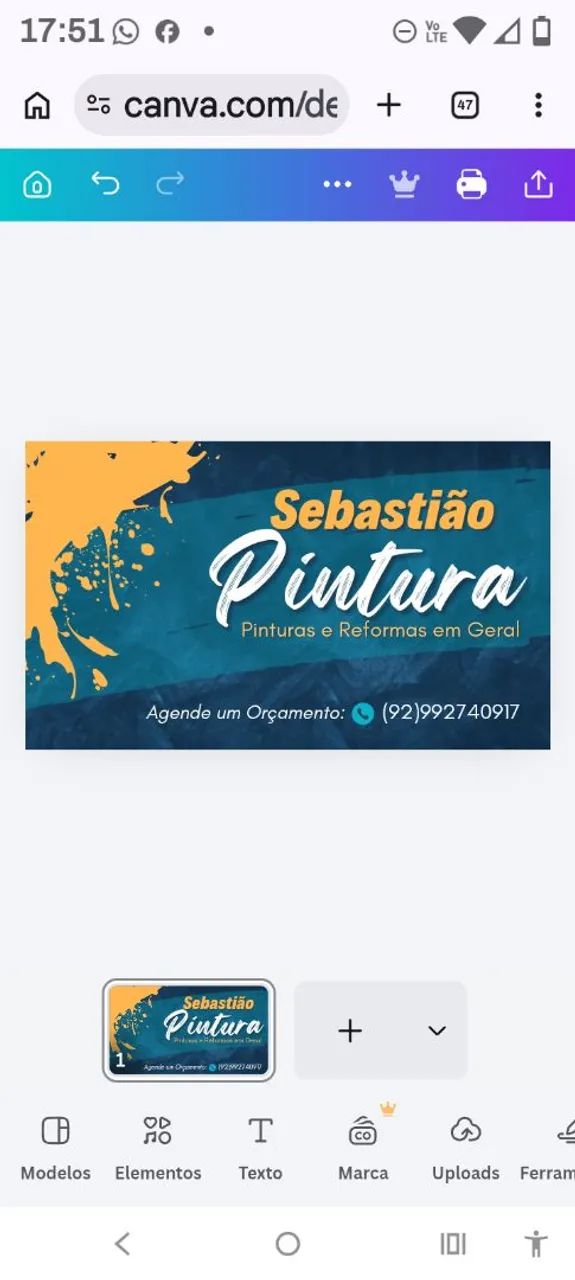 Caso precise dos meus serviços.trabalho com pintura e trabalho argamassa na parede