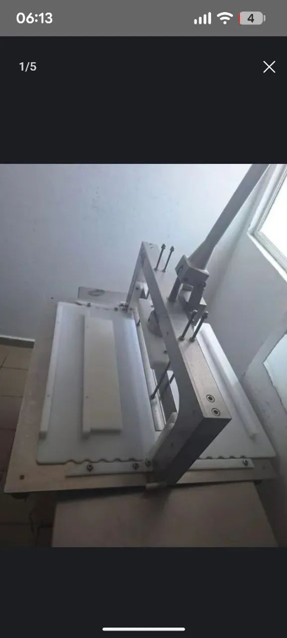 Guilhotina profissional, manual para cortes de bolo de qualquer tamanho - Foto 3