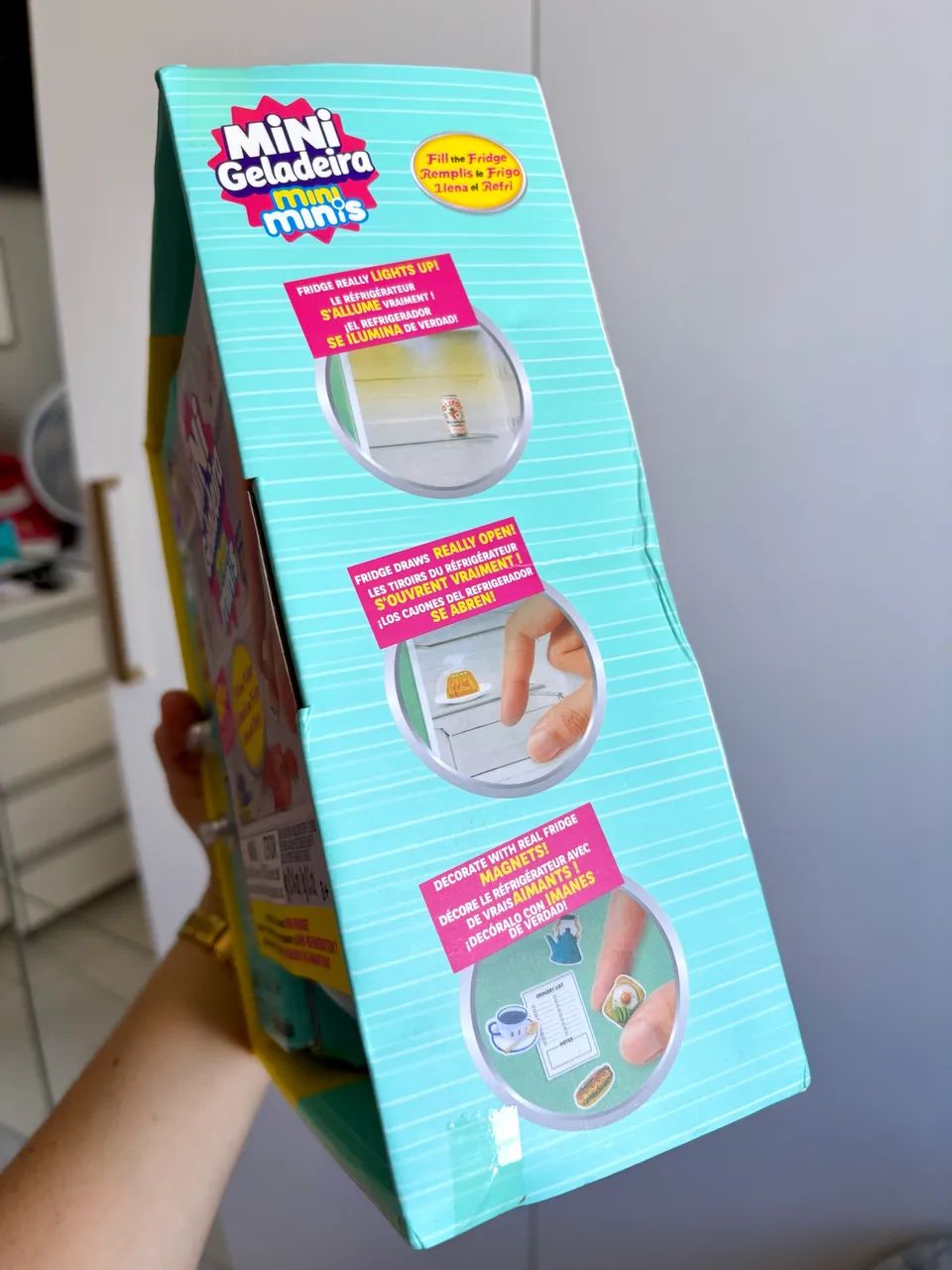 Mini geladeira ( compatível com barbie) lacrada  - Foto 4