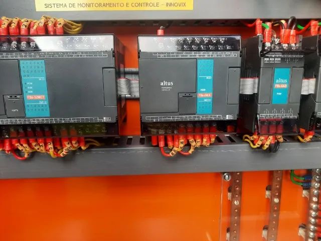 Painel de Automação Montado com CLP Altus FBs-24MC + Transdutor Digital IMS - Foto 3