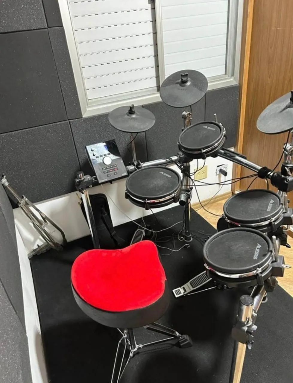 Bateria Eletrônica Alesis Command Peles em Mesh - Dualzone - Foto 2