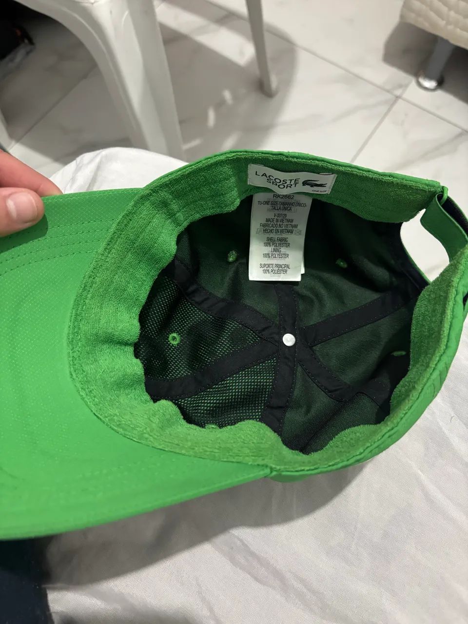 Boné Lacoste Sport Original - Verde - Foto 5