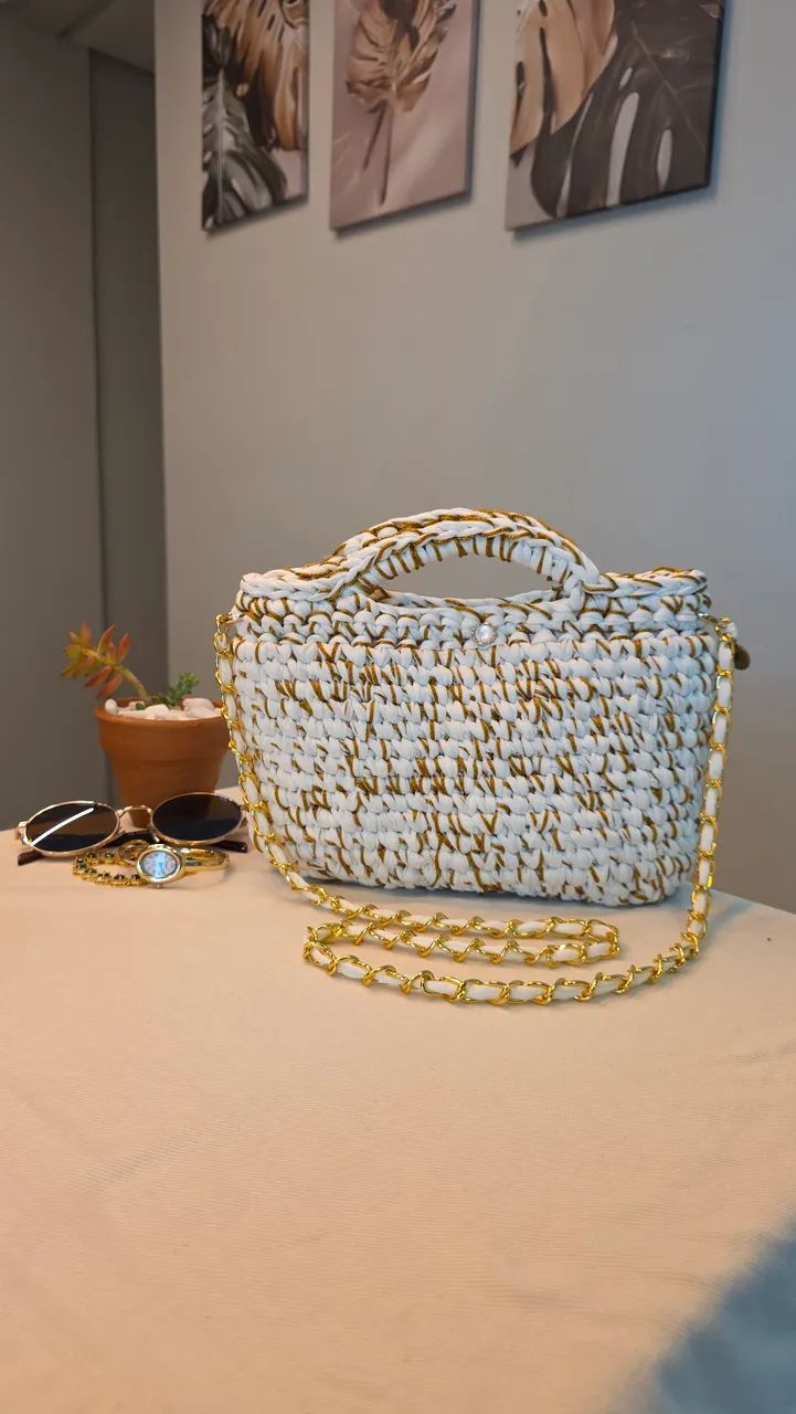 Bolsas de crochê - Foto 3