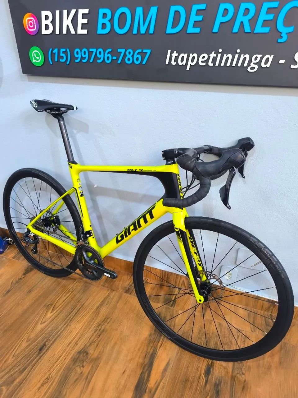 Bicicleta Speed Giant Disc carbono  - Foto 2