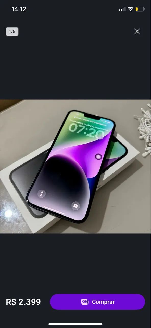 Vendo iPhone 14 Plus 