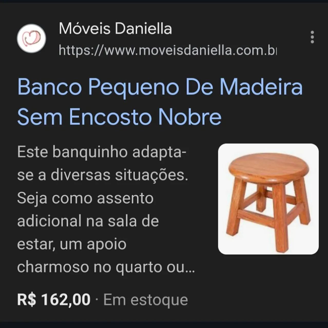 Banquinho  - Foto 4
