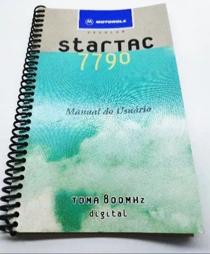 Antigo manual Startac