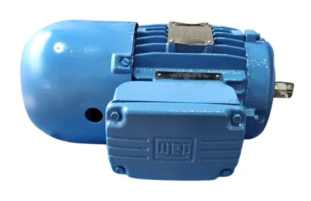 Moto freio WEG 1,5cv/hp 1,1kw 4 polos 1720RPM Trifásico 220V 380V com flange CDIN