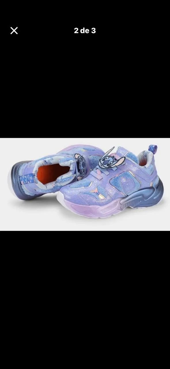 tênis infantil bibi lilo & stich - Foto 2
