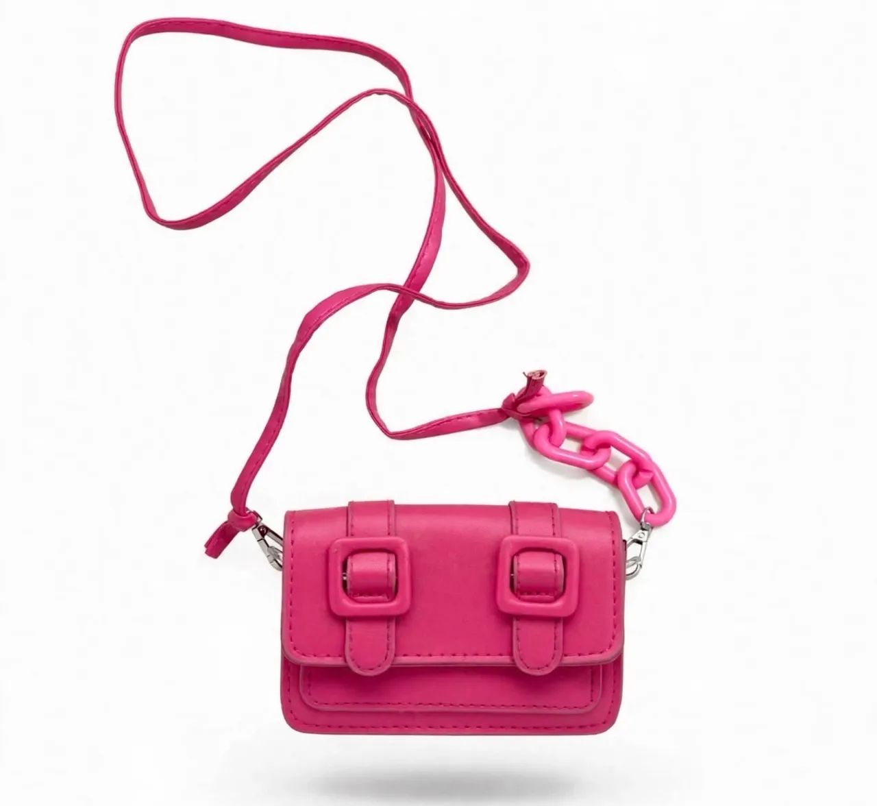 Bolsa rosa pequena 