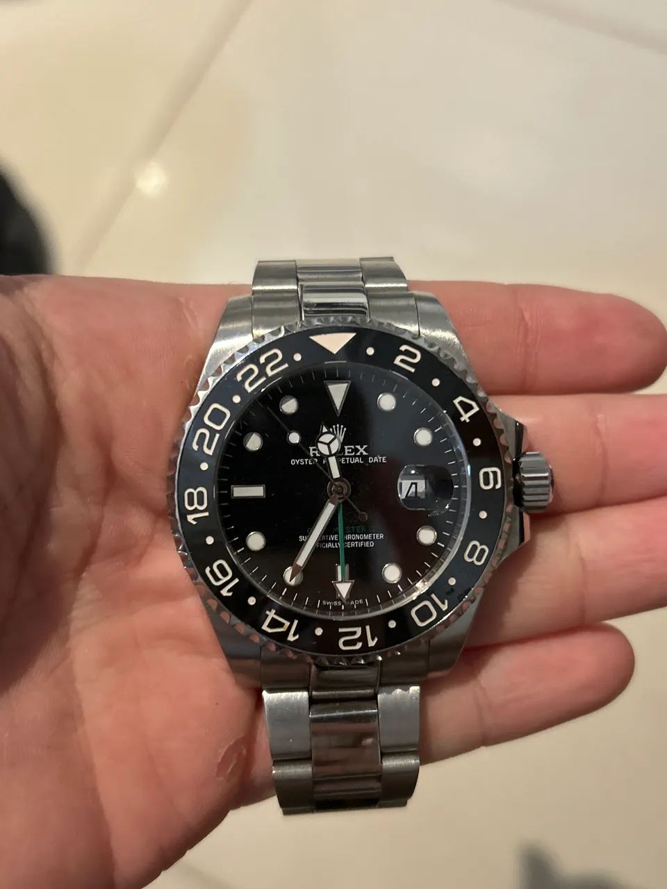 Relógio GMT ll Bruce Wayne - Clone