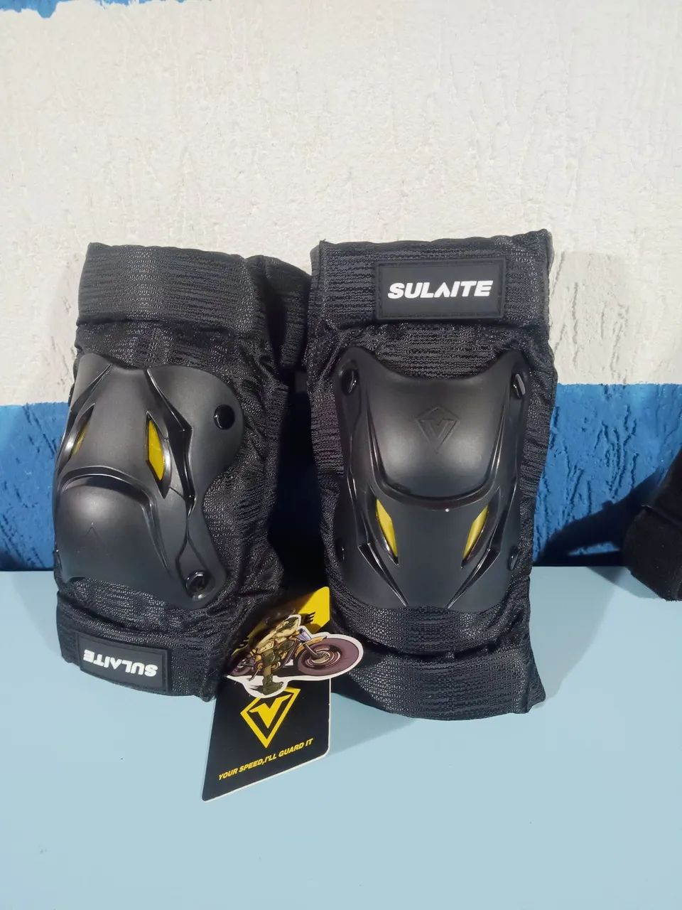 Par de cotoveleira e joelheira marca sularte 