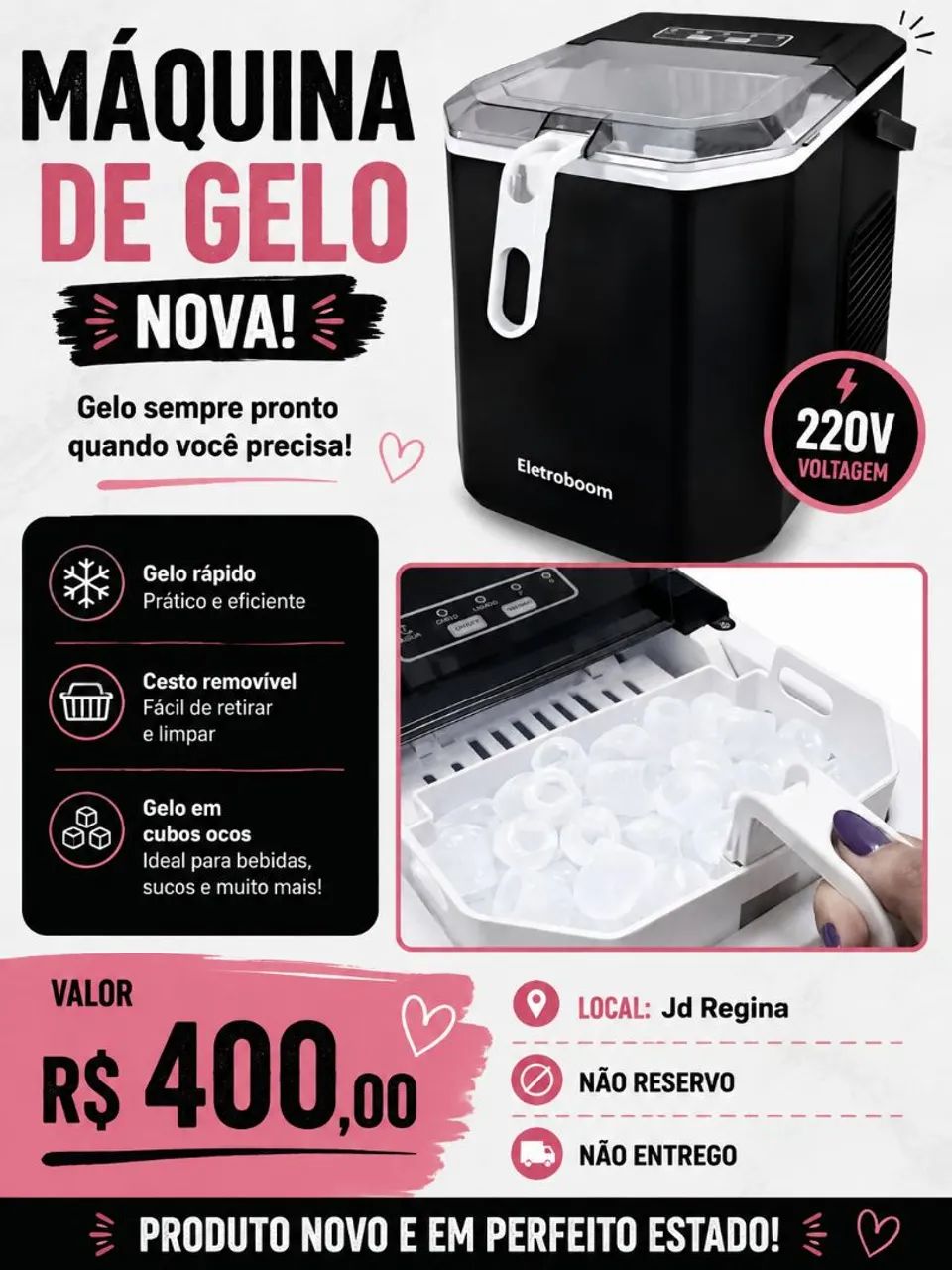 Maquina de gelo nova - Foto 3