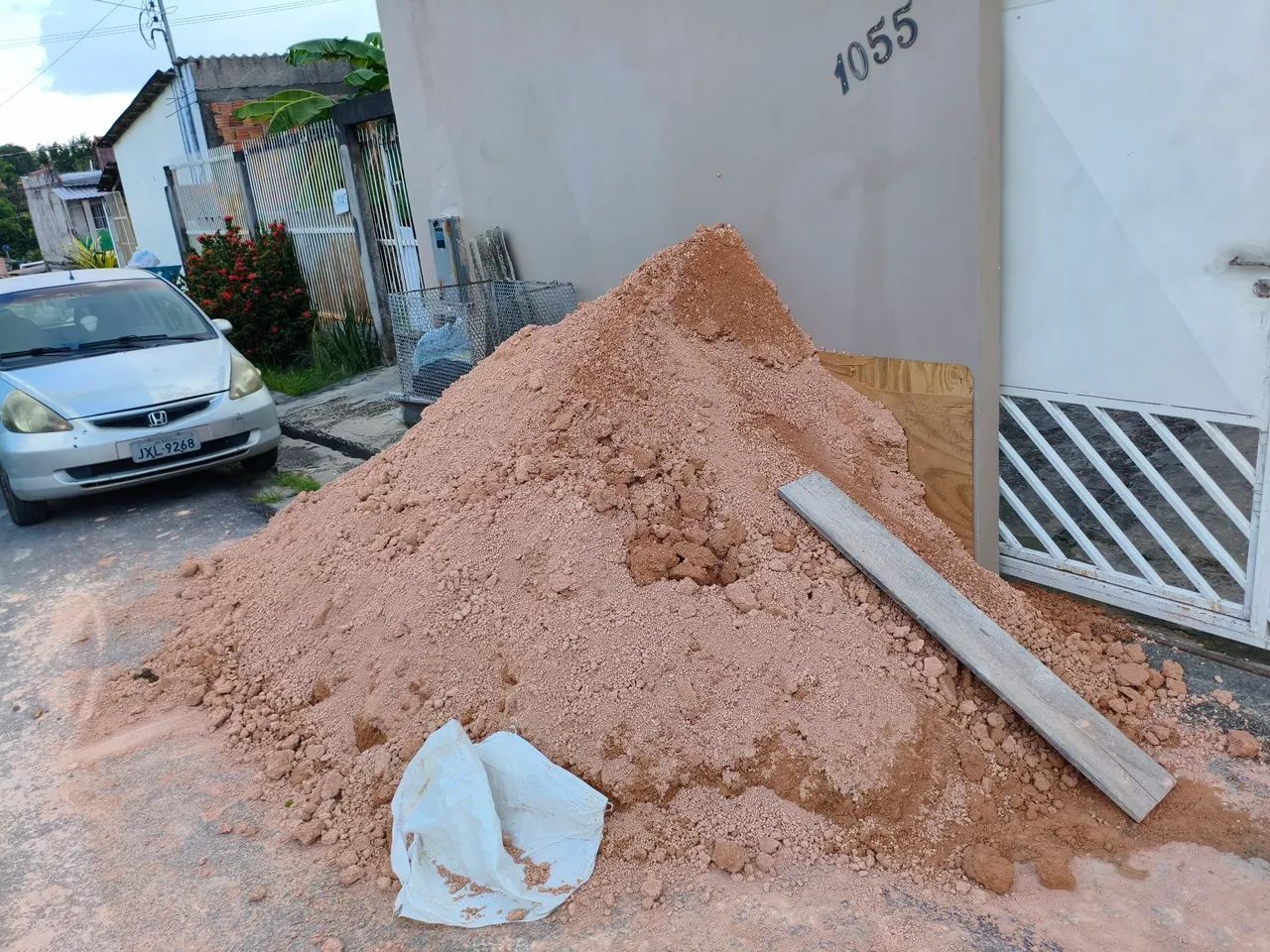 Barro para aterro doação