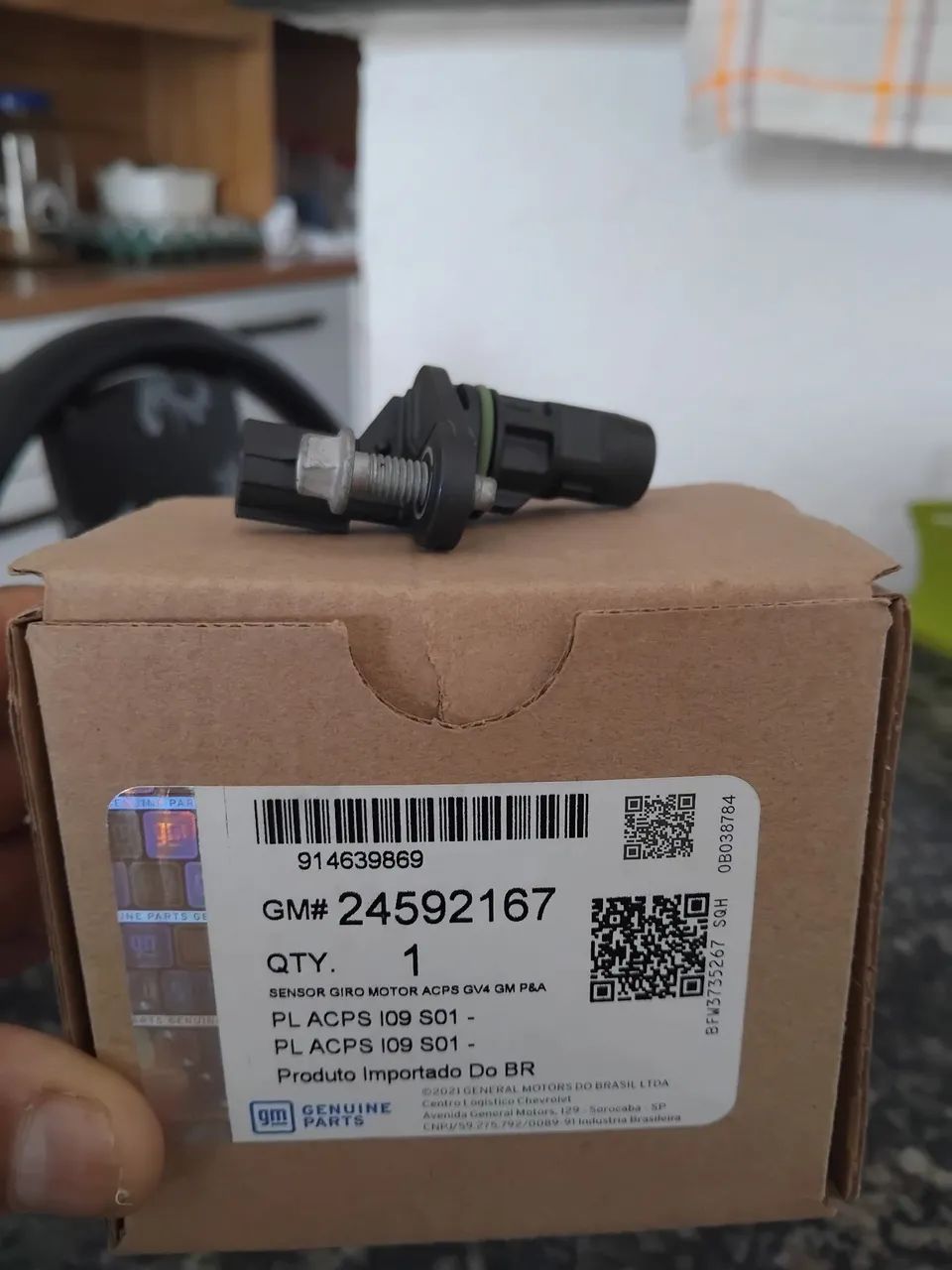 Sensor de rotação onix, prisma e spin