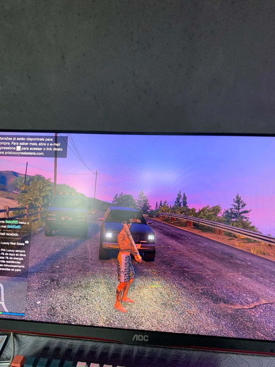 Pc com monitor