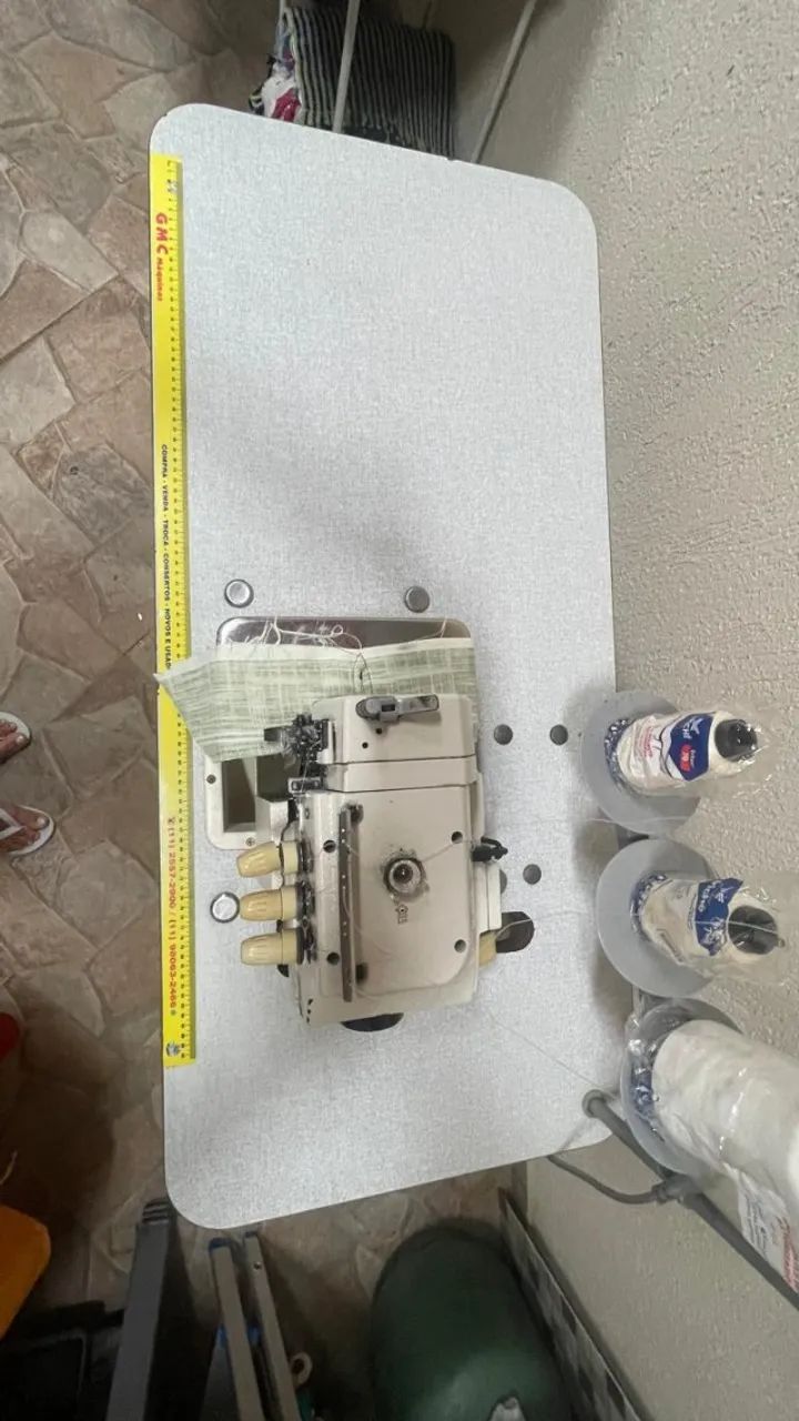 Overlock Industrial Gemsy - Funcionando - Oportunidade - Foto 4