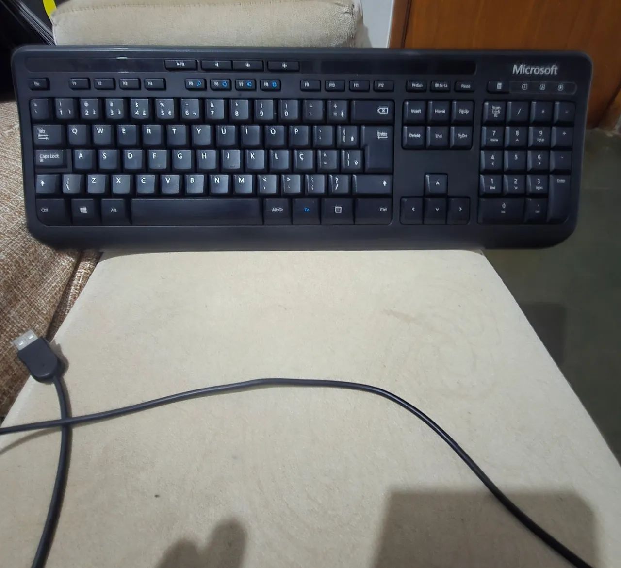 Teclado + Mouse Com Fio Original Microsoft  - Foto 5