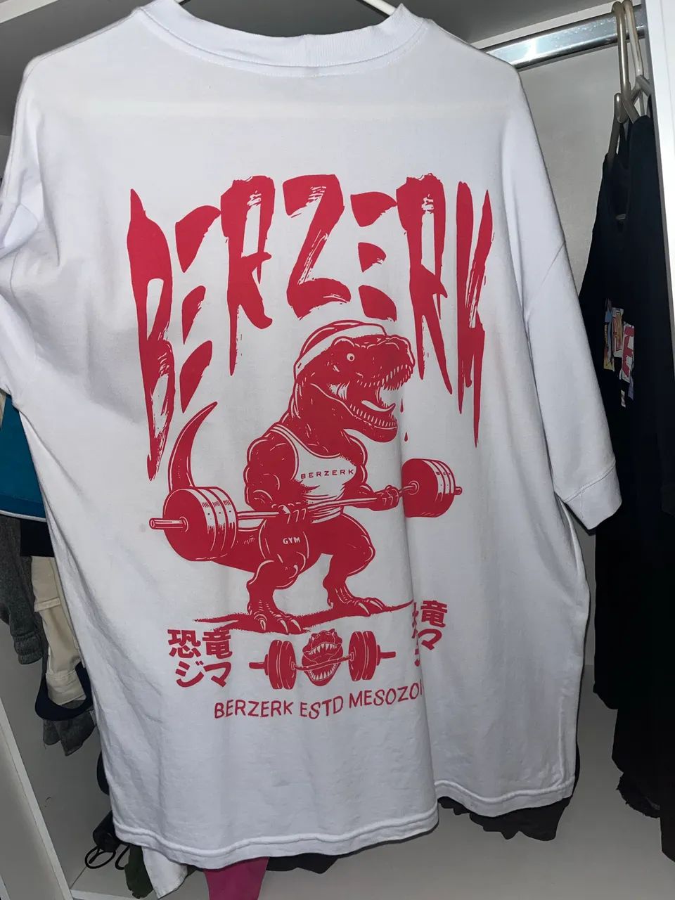 Camisa Berzerk Oversized - Tamanho M