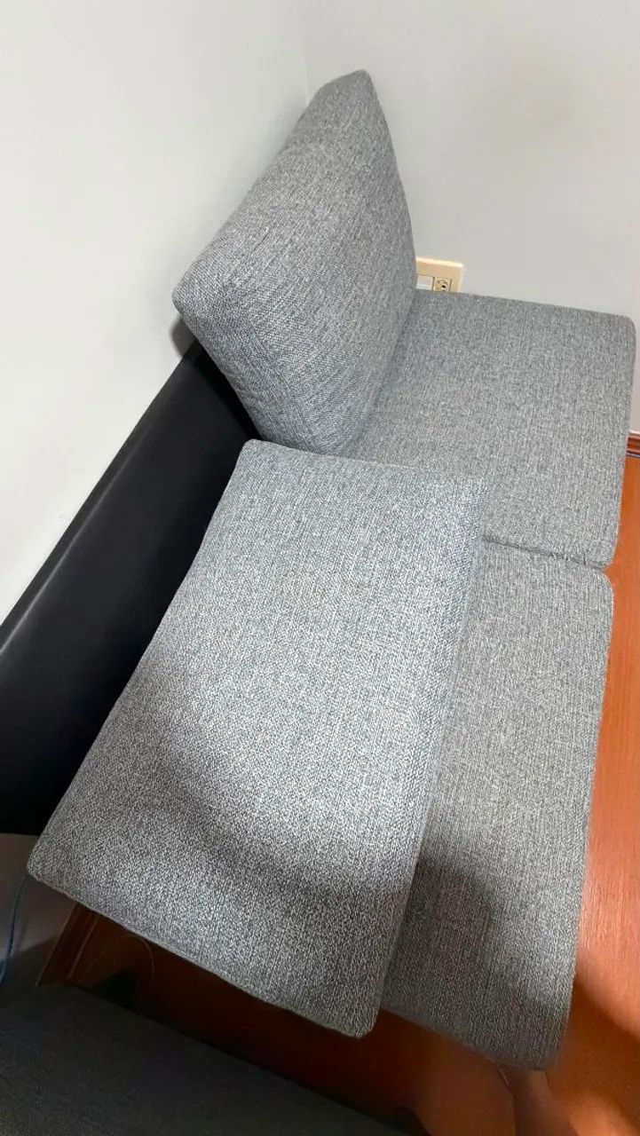 Sofá Cinza para Sala de TV ou Escritório - Foto 3