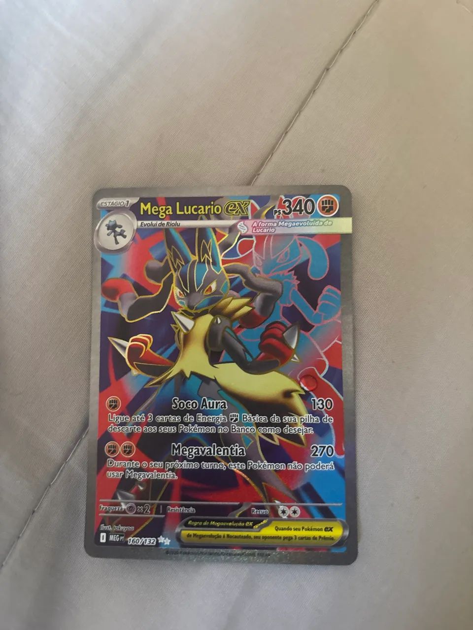 Carta Mega Lucario ex