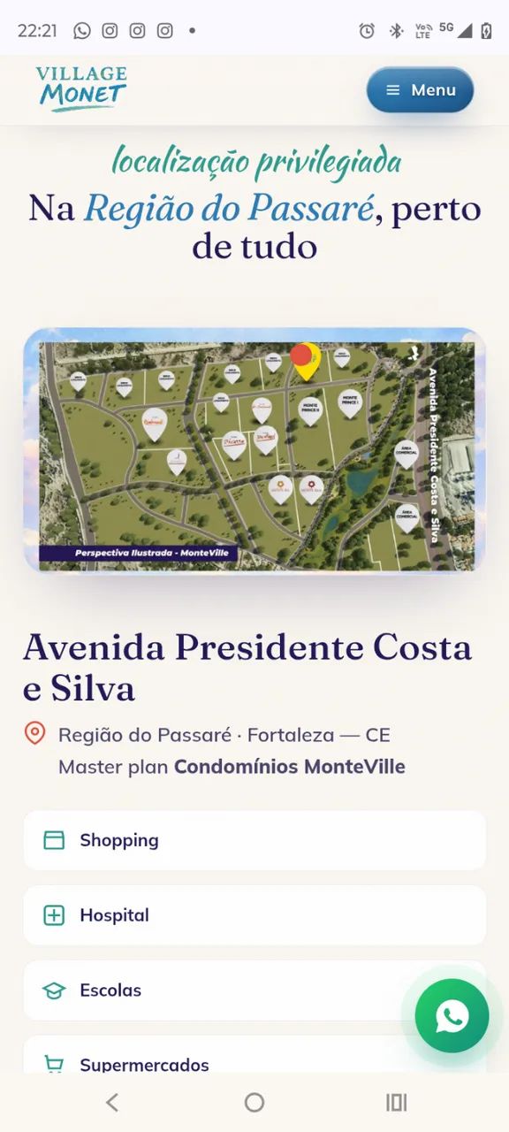 Apartamentos de 2 suítes com varanda, elevador e vaga privativa. Lazer completo - Foto 3