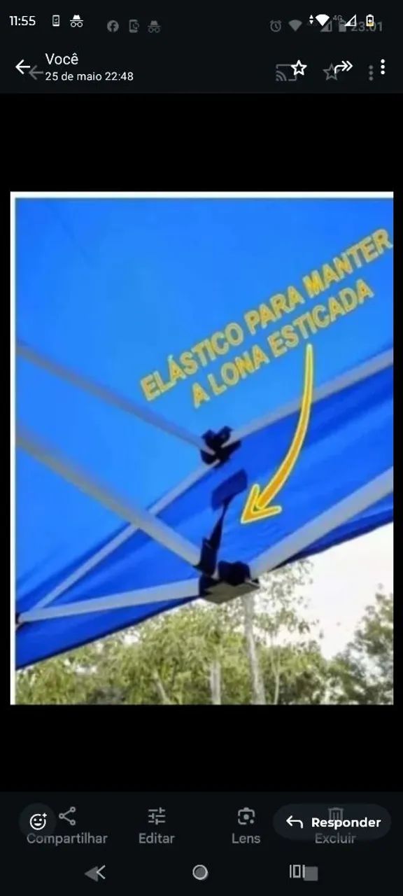 TENDA EXTRA FORTE 1 LINHA NOVAS ACEITO CARTÃO  - Foto 3